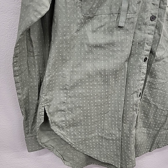 Columbia Hooded Long-sleeve BU Top, Medium, Green - Picture 2 of 11